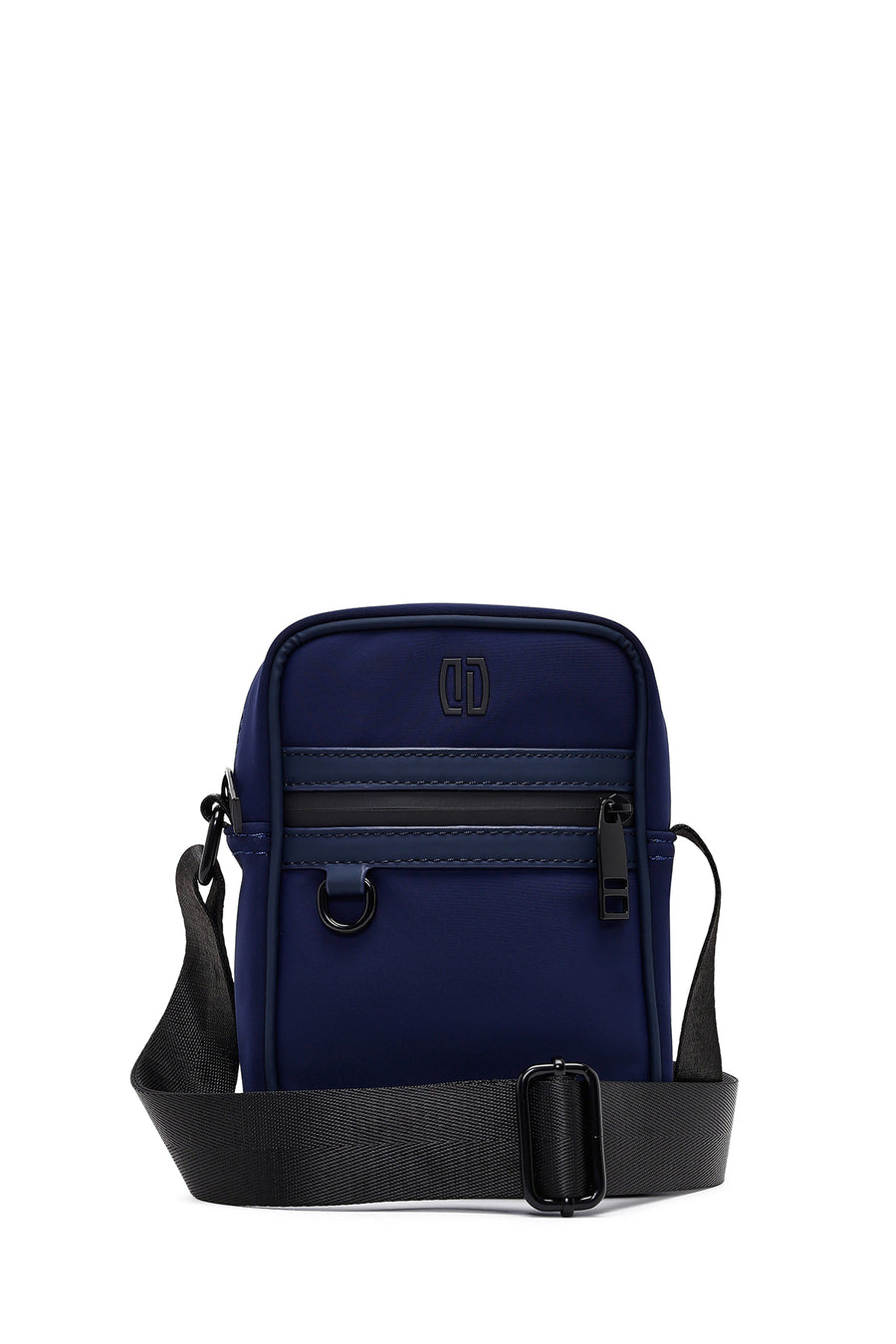 Men's Navy Blue Mini Fabric Messenger Bag 25SBD30116F | Derimod