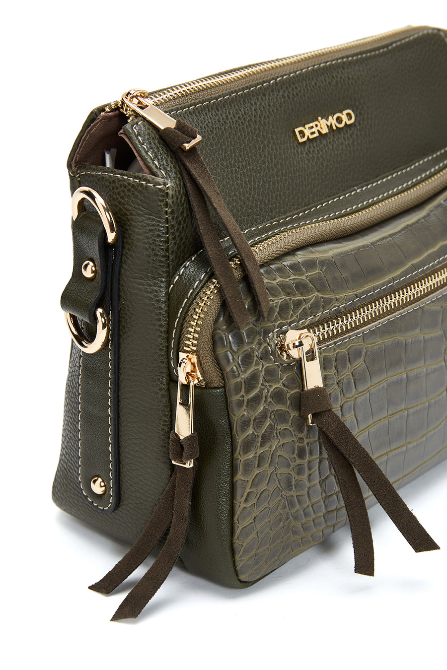 Women's Crocodile Cross Bag