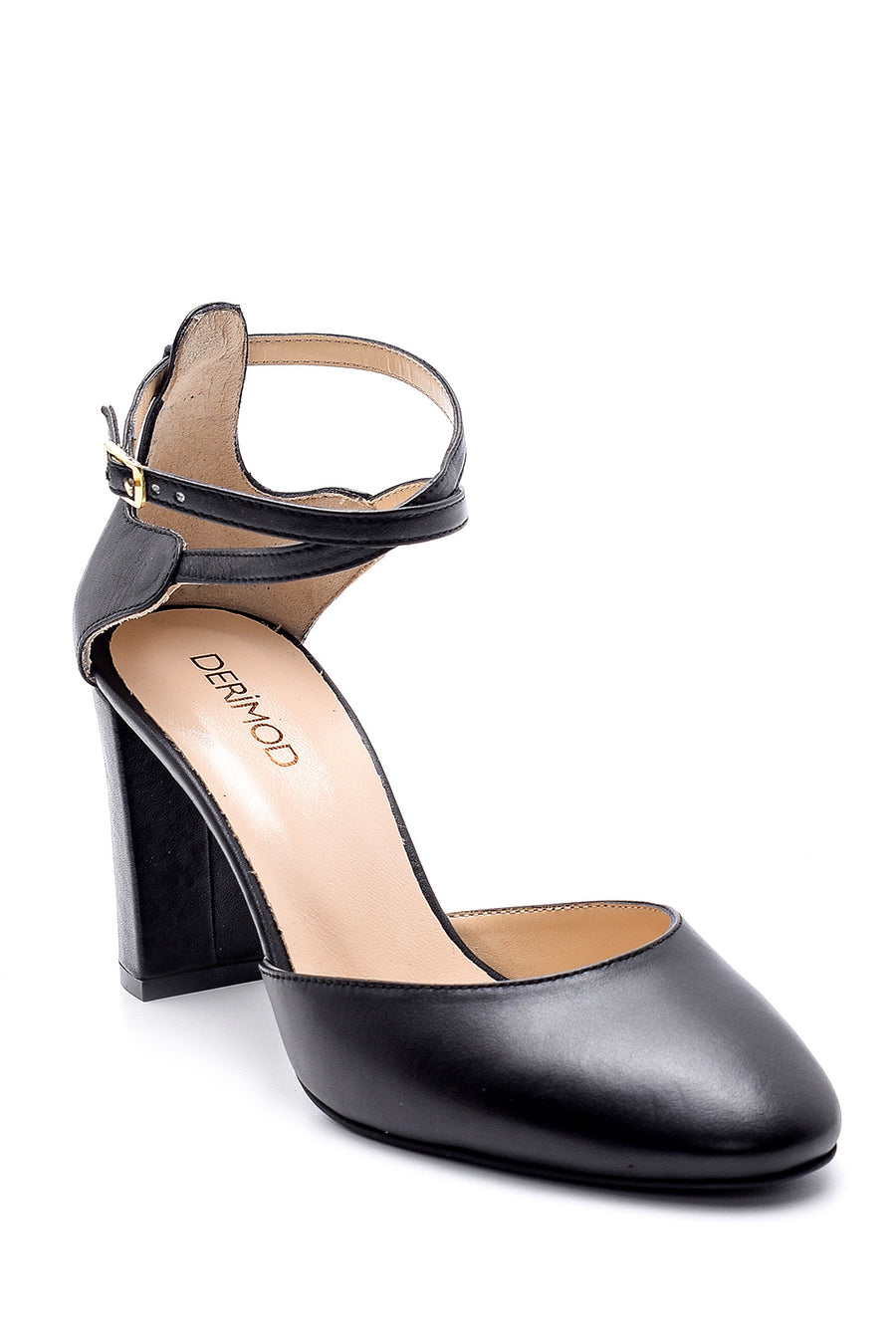 Women's Leather Heeled Shoes