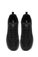 Derimod Dry Men's Black Lace-Up Fabric Sneaker | Derimod