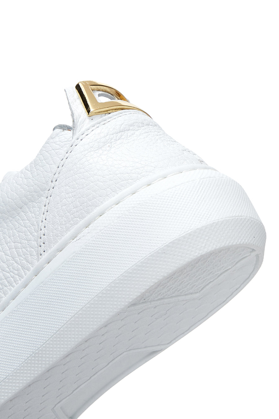 Women's White Leather Sneaker