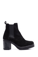 Women's Suede Heeled Boots | Derimod