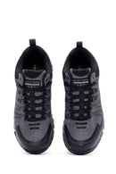 Skechers Men's Grey Summits Lace-Up Thick-Soled Outdoor Boots | Derimod