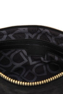 Woman Black Braided Chain-Strap Clutch Bag | Derimod