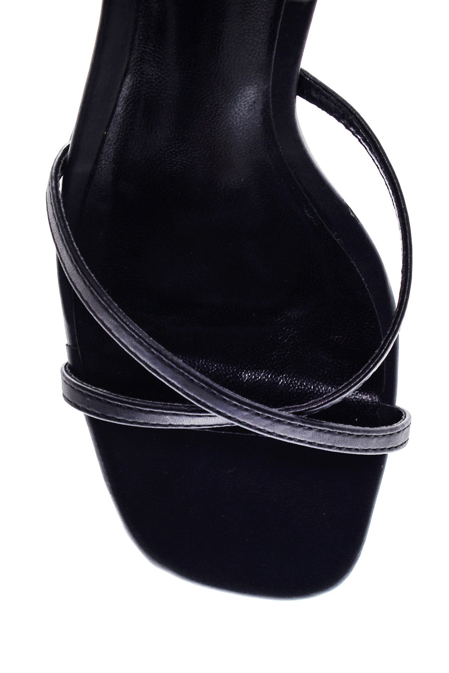 Women's Black Heeled Sandals