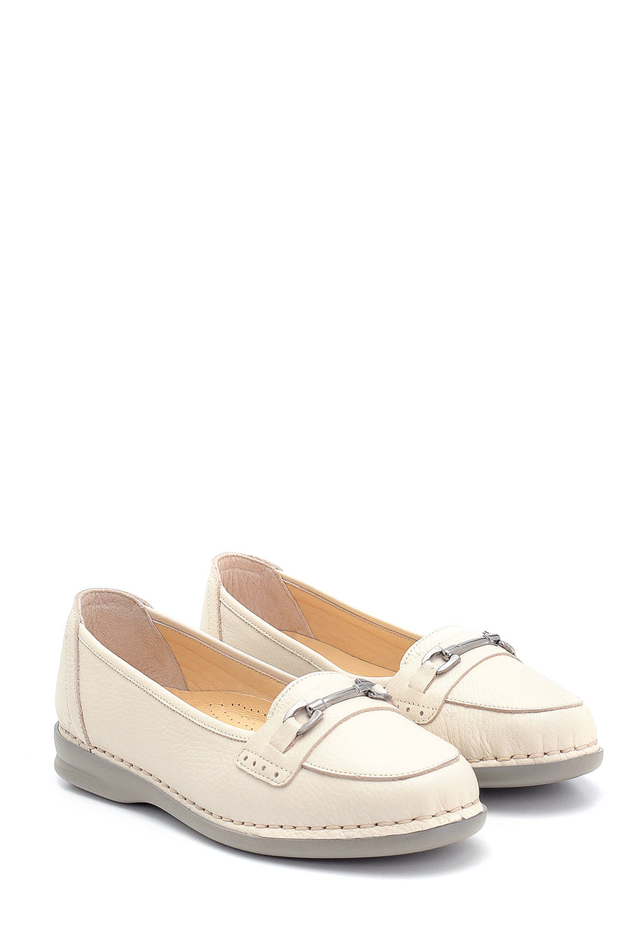 Women's Buckle Detailed Loafer