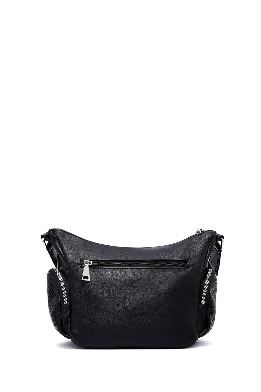 Women's Black Long Strap Crossbody Bag