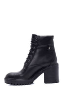Women's Leather Heeled Boots | Derimod