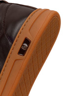 Male Brown Lace-up Leather Sneaker | Derimod