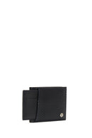 Men's Navy Blue Leather Wallet | Derimod