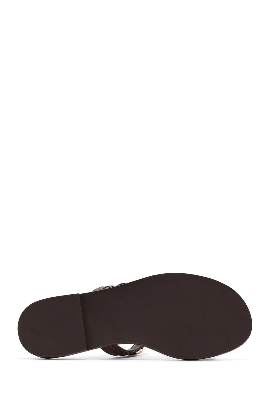 Women's Brown Leather Slippers