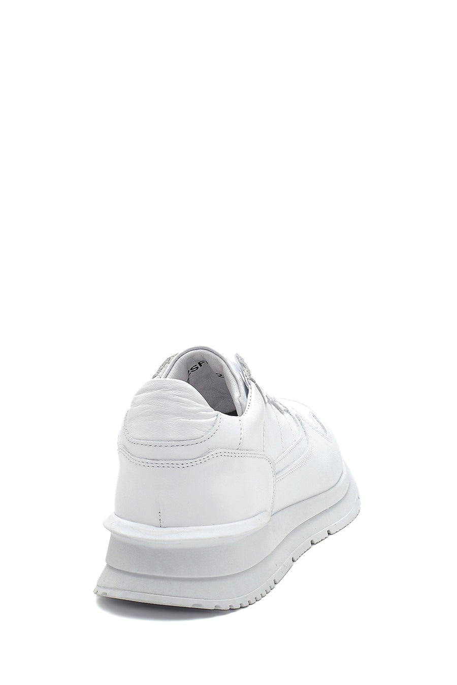 Men's White Leather Sneaker