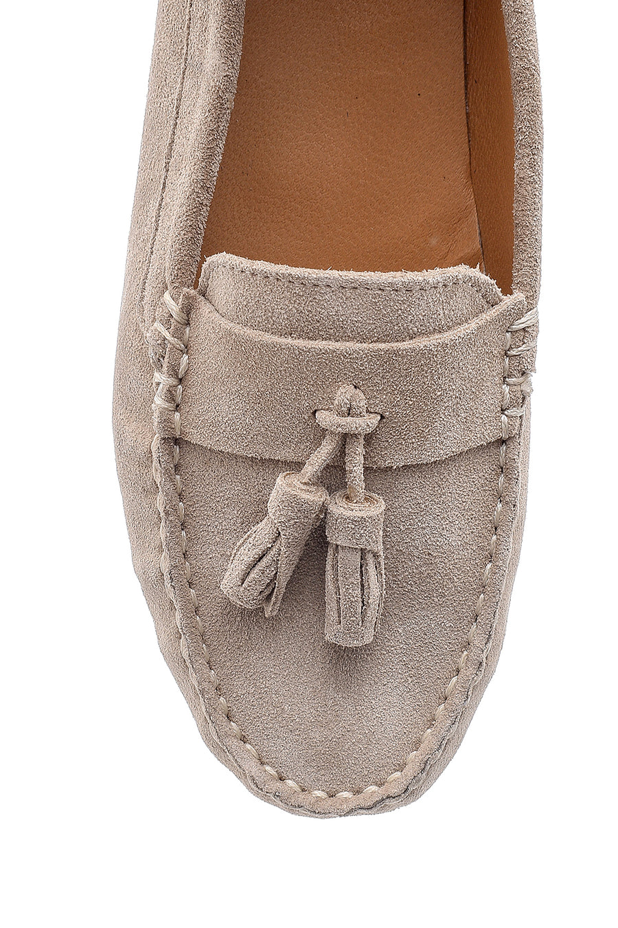 Women's Suede Tassel Detailed Loafer