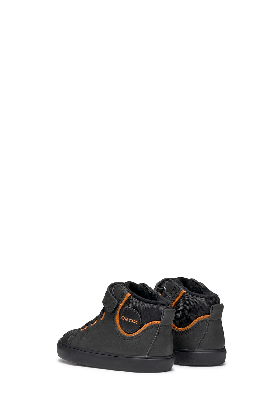 Geox Baby Boy Black B Gisli Nubuck Leather Boots