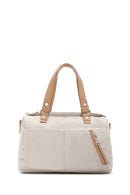 Woman Cream Long Strap Shoulder Bag | Derimod