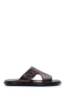 Men's Leather Slippers | Derimod