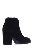 Women's Suede Heeled Boots | Derimod