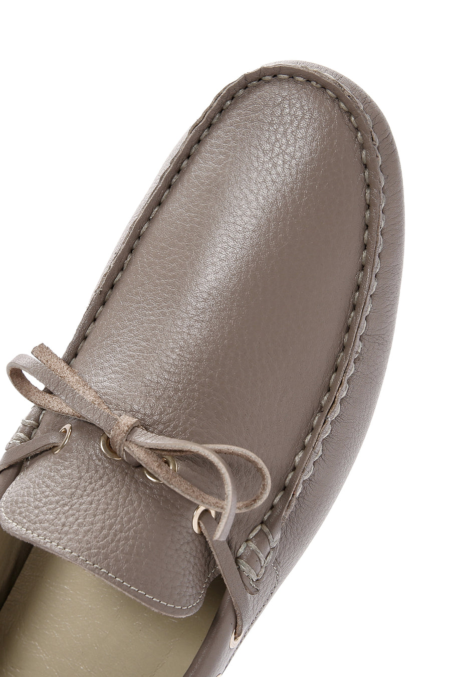 Erkek Vizon Deri Comfort Loafer