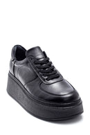 Women's Leather Thick Soled Shoes | Derimod