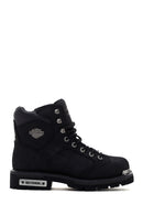 Harley Davidson Men's Black Leather Clemente Boots | Derimod