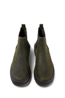 Camper Men's Green Brutus Trek Leather Chelsea Boots | Derimod