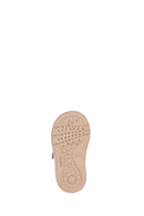 Geox Baby Girl Beige Biglia Strappy Suede Sneakers | Derimod