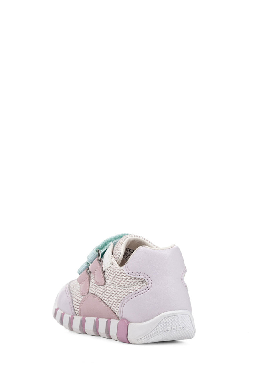 Geox Baby Girl Pink Lupidoo Strappy Leather Sneakers