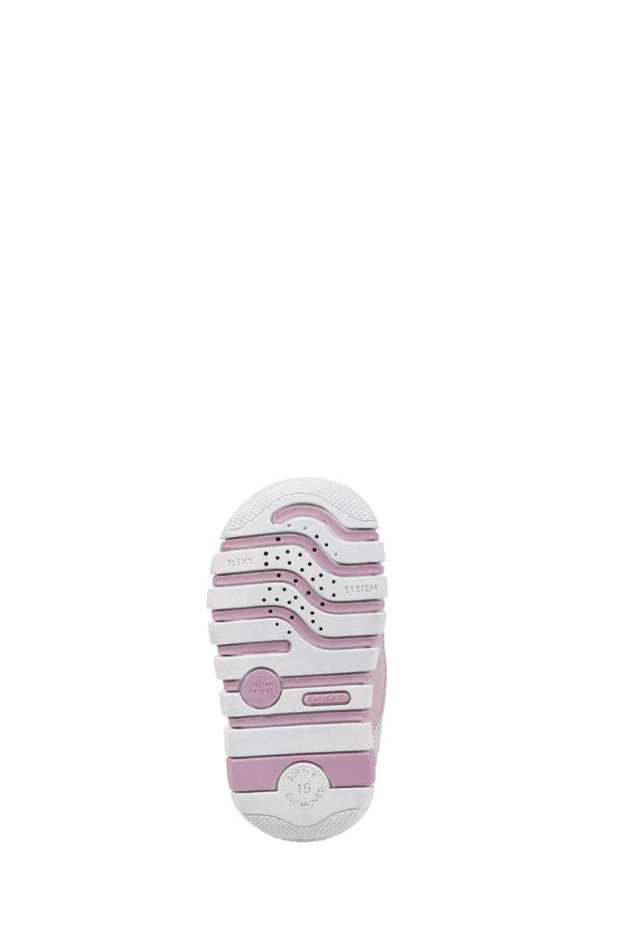 Geox Baby Girl Pink Lupidoo Strappy Leather Sneakers