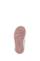 Geox Baby Girl Pink Suede Leather Sneaker with Hairband | Derimod
