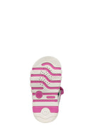 Geox Kız Bebek B Sandal Iupidoo A - Synt + Mesh Çift Bantlı Kumaş Sandalet | Derimod