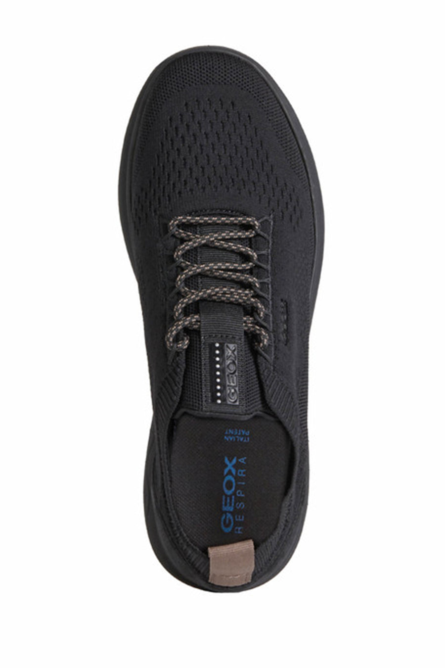 Geox Kadın Siyah Spherica Bağcıklı Kumaş Sneaker
