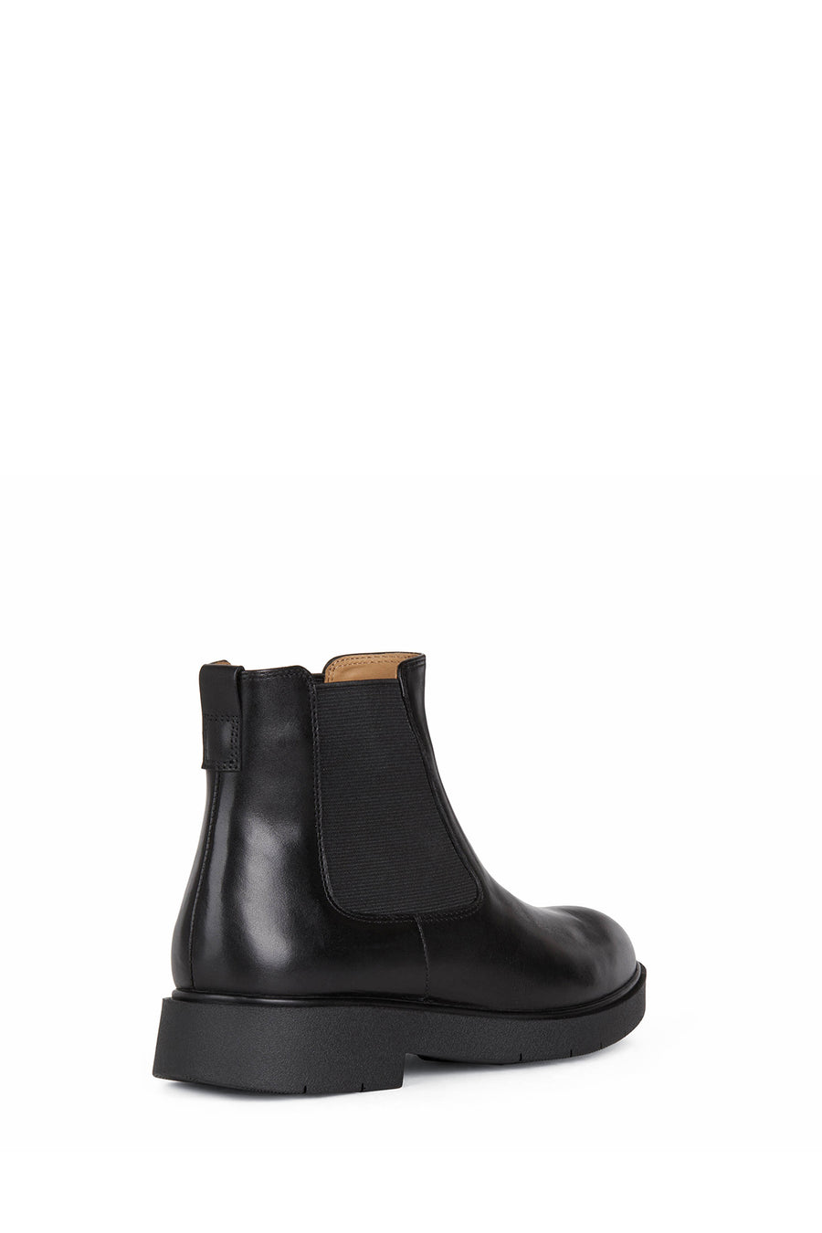 Geox Women's Black Spherica EC1 Leather Chelsea Boots
