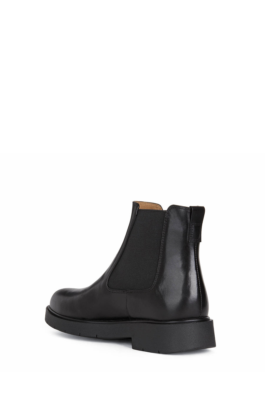 Geox Women's Black Spherica EC1 Leather Chelsea Boots