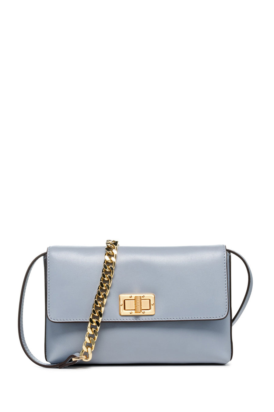 Geox Women Blue Liliane Chain Strap Leather Crossbody Bag D25JXA00043C4017 | Derimod