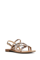 Geox Women's Bronze D Sozy SX Leather Sandals | Derimod