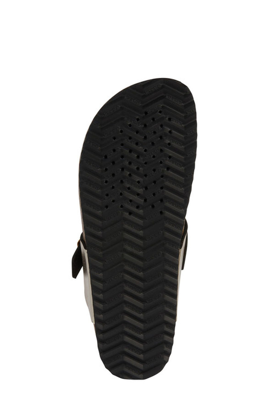 Geox Women's Gold Brionia Leather Flip Flops