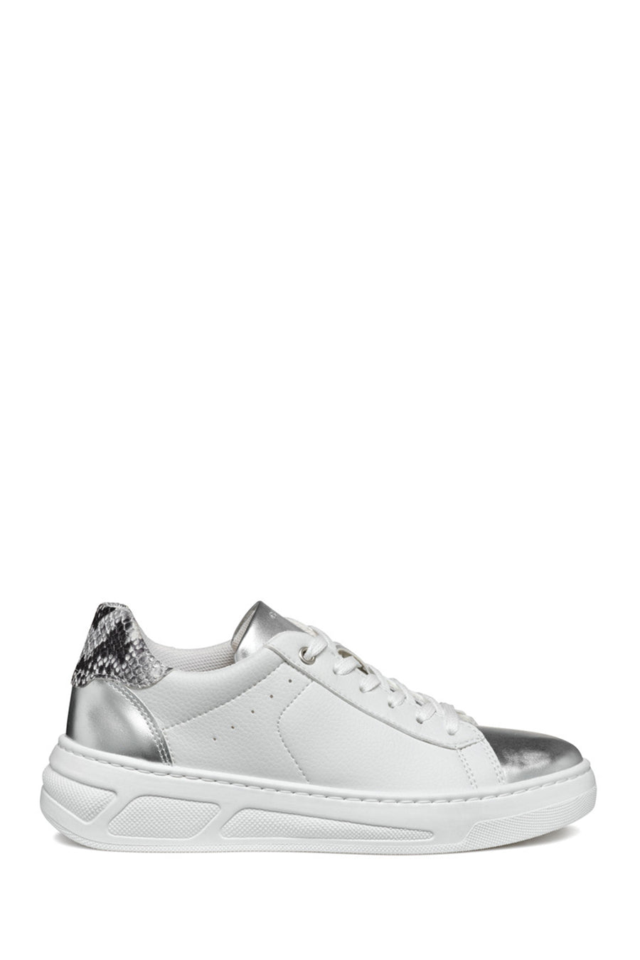 
Geox Women's White Lace-Up Leather Sneaker
 D35VXA000BCC0007 | Derimod