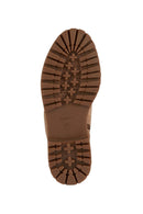 Geox Women's Brown Iridea Lace-up Suede Leather Boots | Derimod