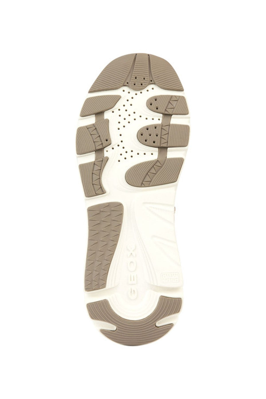 Geox Women's Beige Diamanta Zippered Thick Soled Suede Leather Snow Boots