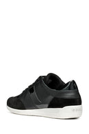 Geox Women's Black Myria Lace-Up Leather Sneaker | Derimod
