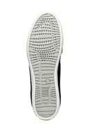 Geox Women's Black Myria Lace-Up Leather Sneaker | Derimod