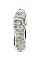 Geox Women's Black Myria Lace-Up Leather Sneaker | Derimod