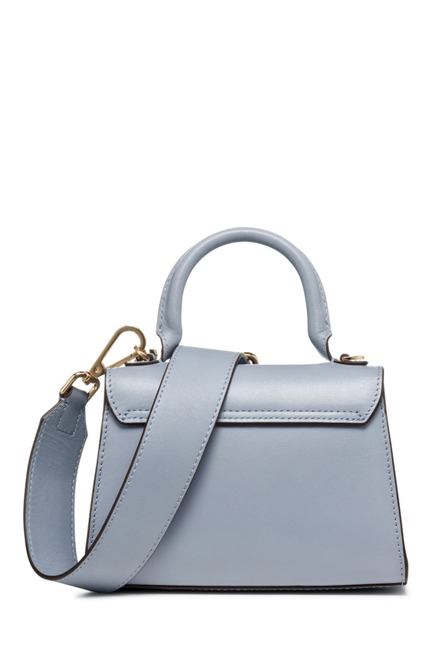 Geox Women Blue Ciclaminia Leather Crossbody Bag