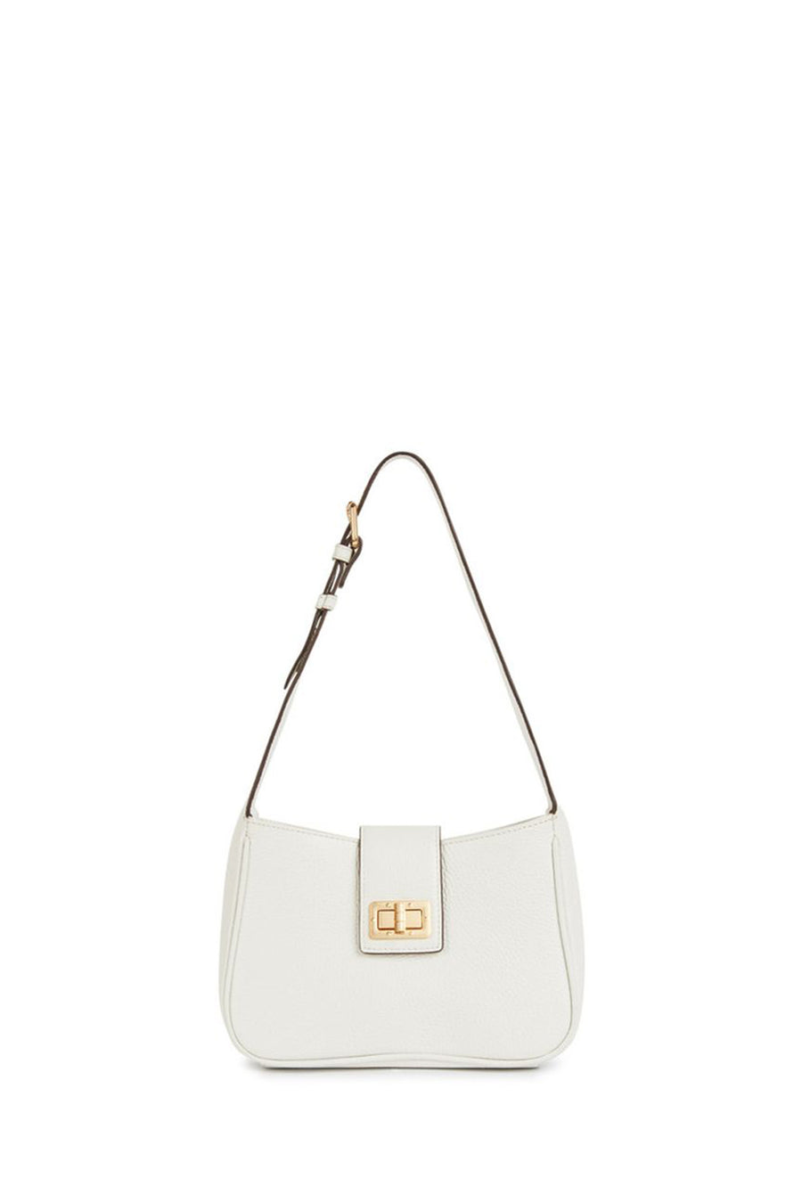 Geox Women's White Ciclaminia Leather Shoulder Bag D45KSA00046C1000 | Derimod