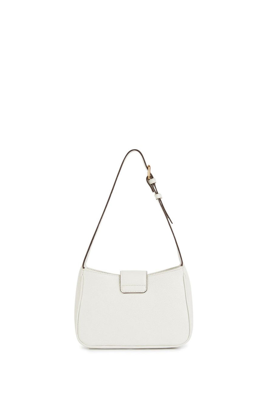 Geox Women's White Ciclaminia Leather Shoulder Bag