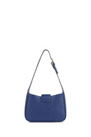 Geox Women's Navy Blue Ciclaminia Leather Crossbody Bag | Derimod