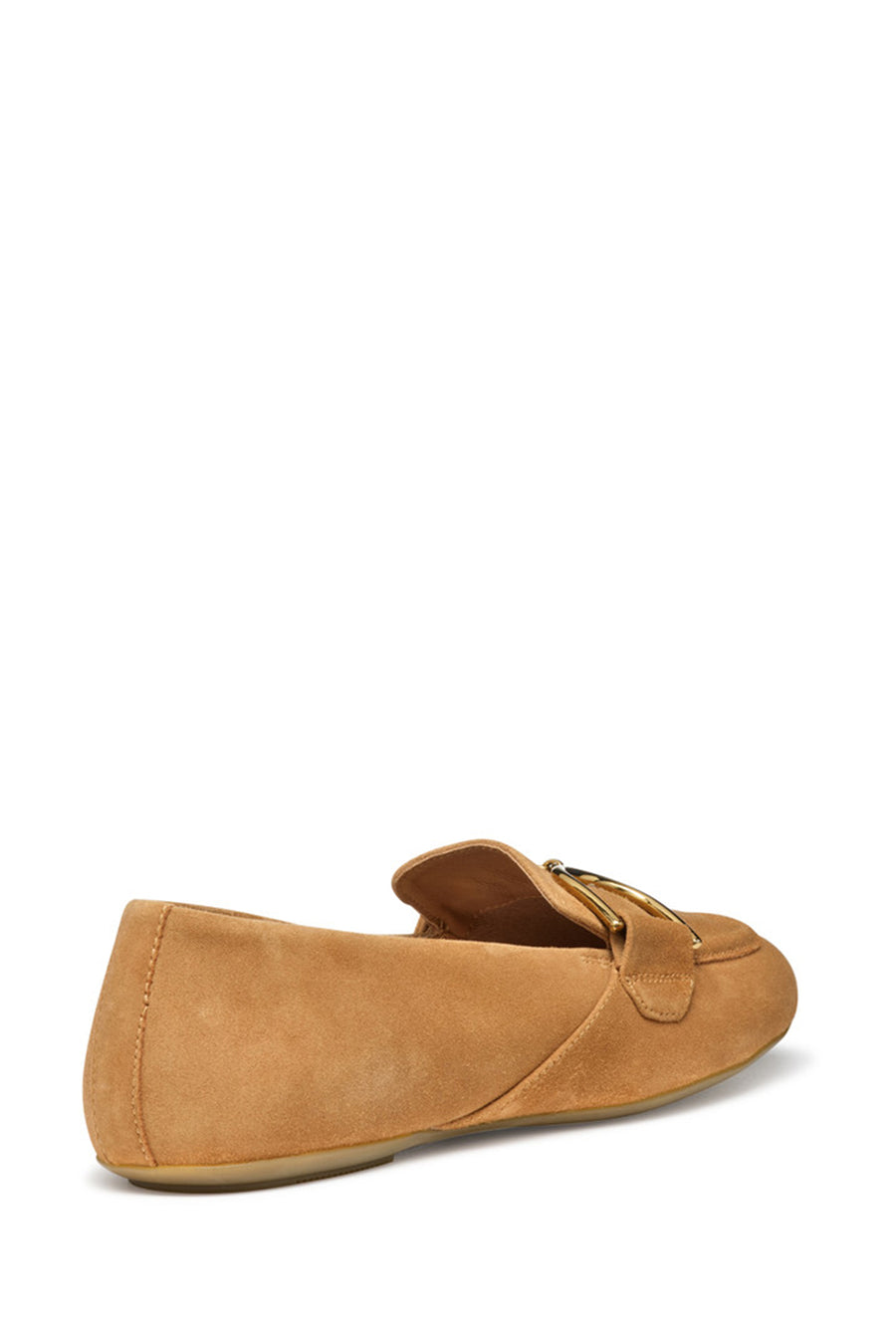 Geox Women Brown Palmaria Suede Leather Loafer