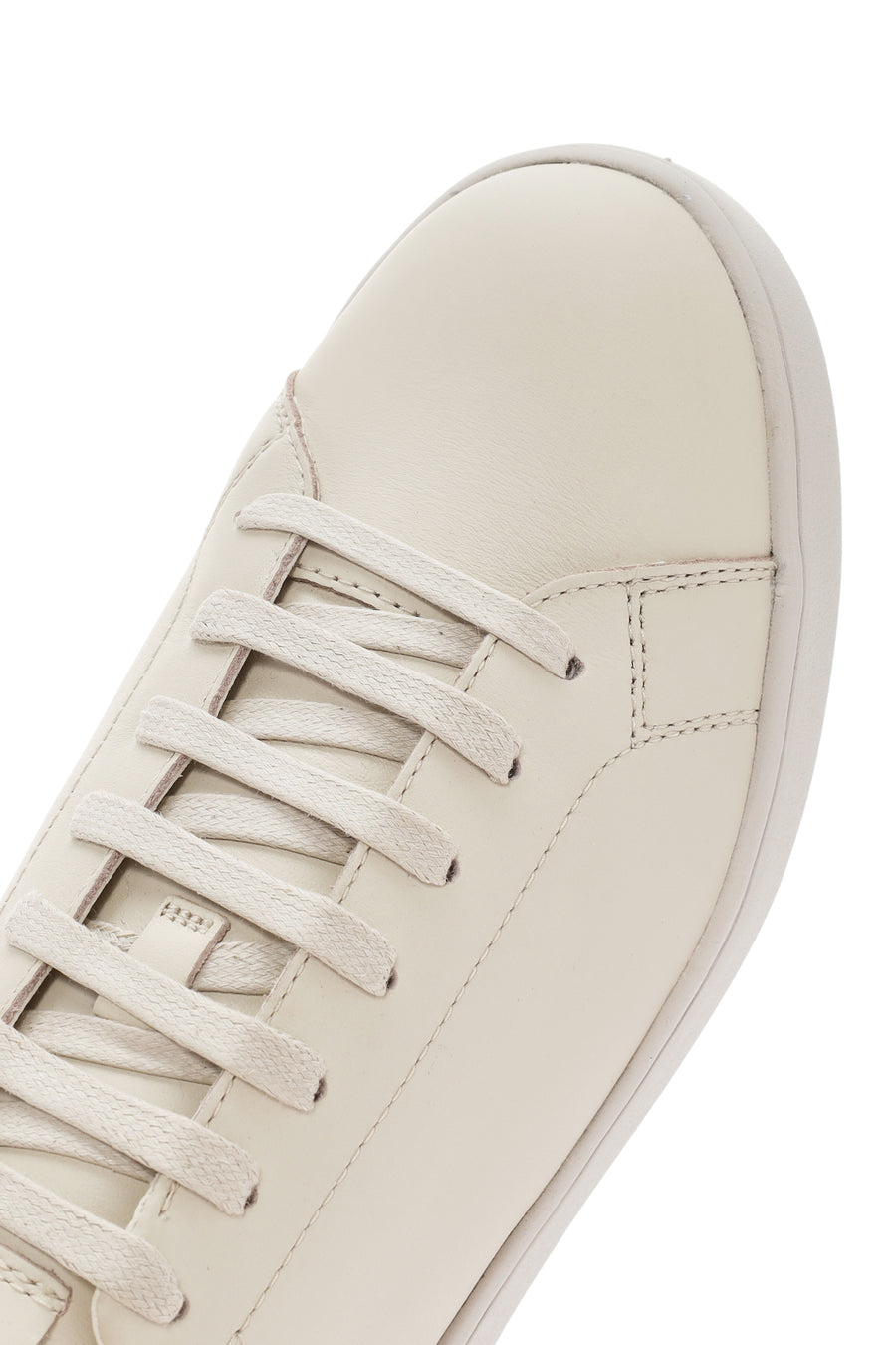 Geox Women's Beige Spherica Ecub-1 Lace-Up Leather Sneaker