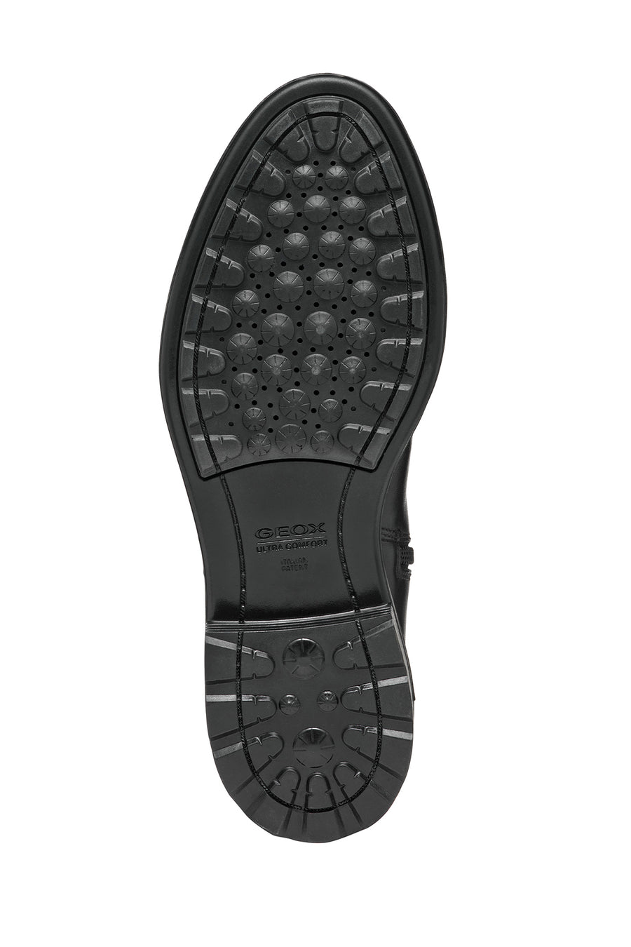 Geox Women Black D Walk Pleasure D - Smo.Lea Zippered Leather Boot