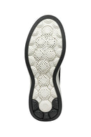 Geox Kadın Siyah Spherica Ecub-3 Bağcıklı Kalın Tabanlı Deri Sneaker | Derimod